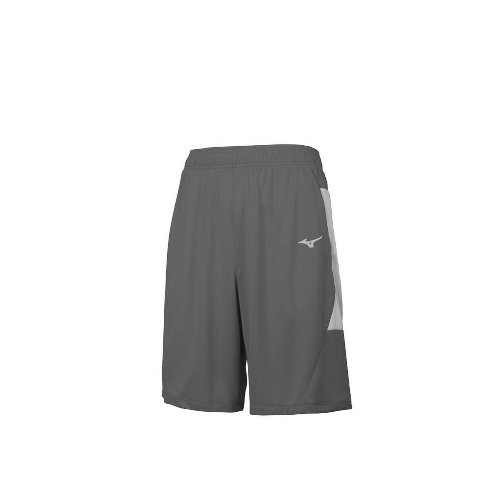 Pantalones Cortos Mizuno Aerolite Hombre Gris Baratas FEUZ-73149